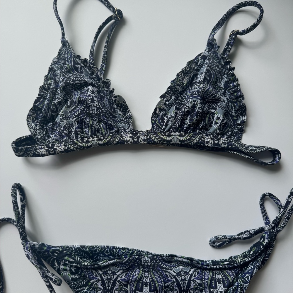 Beach Riot Paisley Bikini - Picture 3 of 10